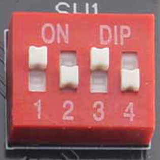 DIP switch 1-3
